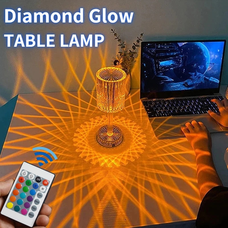 BowLift | Diamond Crystal Lamp