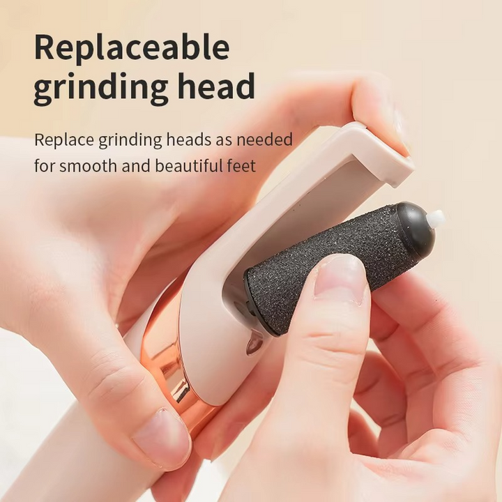 BowLift | Ultimate Rechargeable Electric Foot Care Kit with Dual Roller Heads