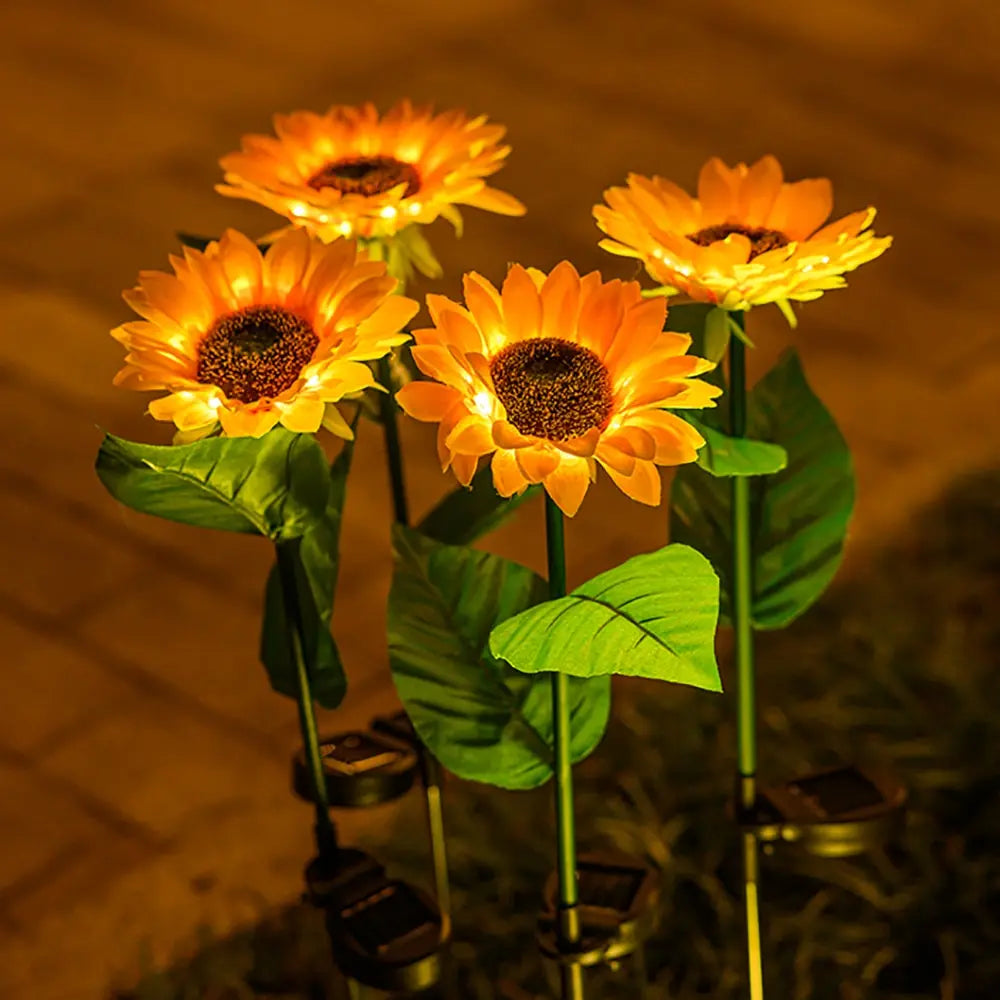BowLift | Waterproof Solar Sunflower Lamp for Garden & Terrace