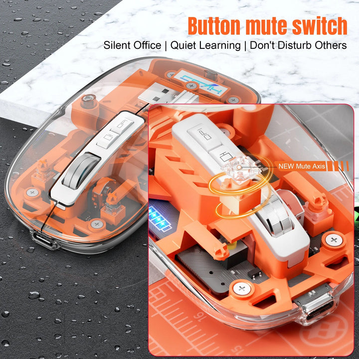 BowLift | Transparent Wireless Bluetooth Mouse