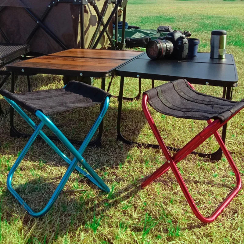 BowLift | MobiloCamp Folding Stool | Ultralight & Collapsible | 262g | For Camping, Hiking & Festivals