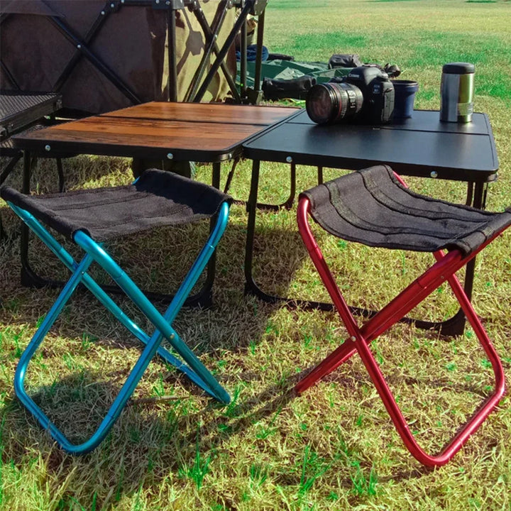 BowLift | MobiloCamp Folding Stool | Ultralight & Collapsible | 262g | For Camping, Hiking & Festivals