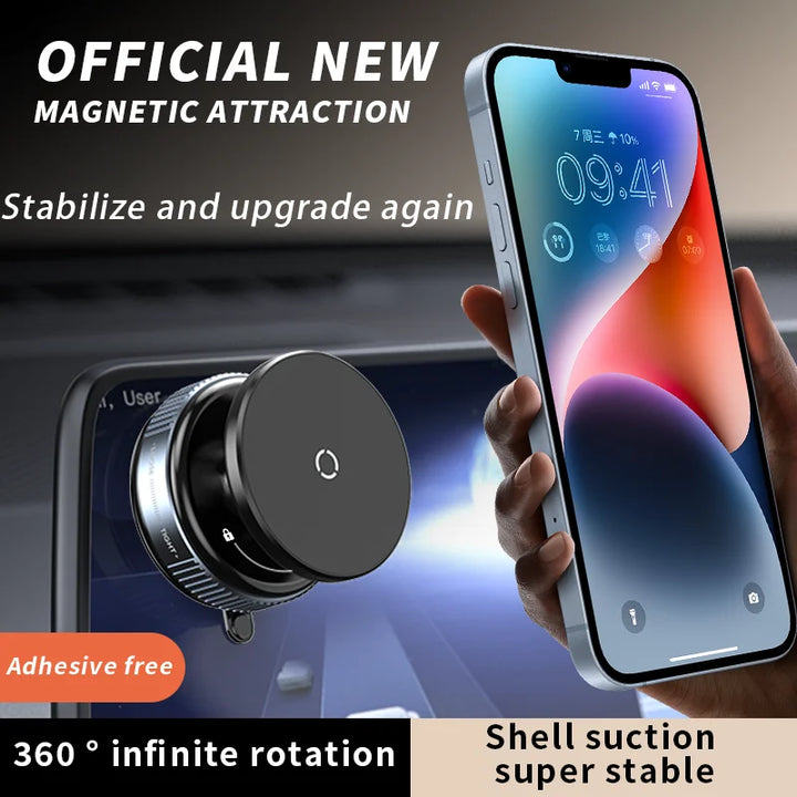 BowLift | Rotating Magnetic Super Strong Vacuum Car Phone Holder
