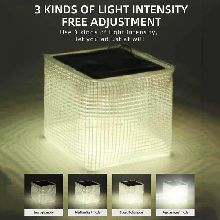BowLift | Solar Camping Light LUMORA | Inflatable & Foldable | Solar Powered & Waterproof | Ultralight Outdoor Light