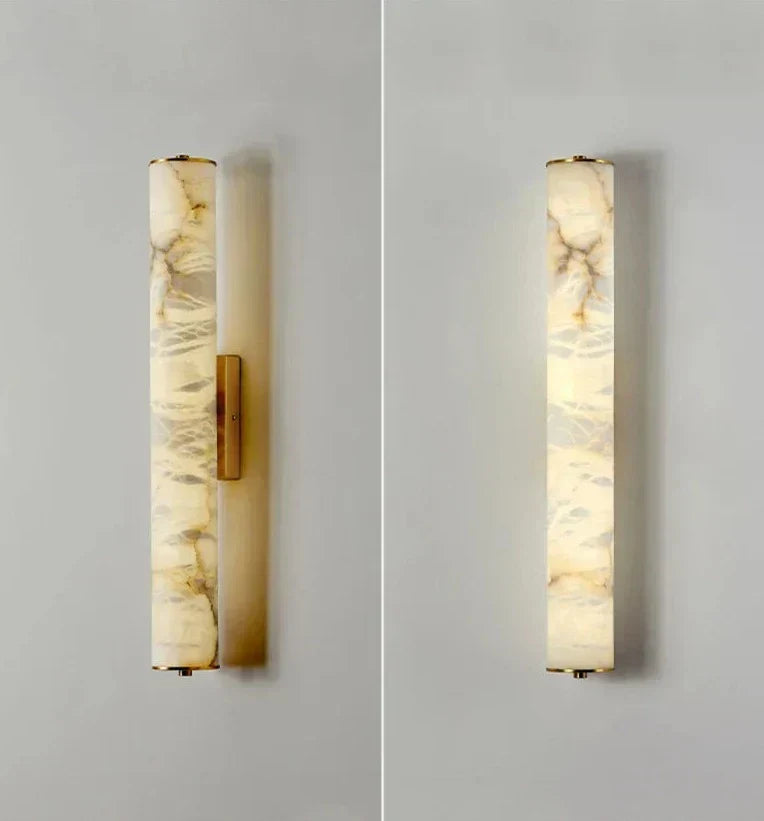 BowLift | Modern Marble Lamp with Subtle Ambient Light