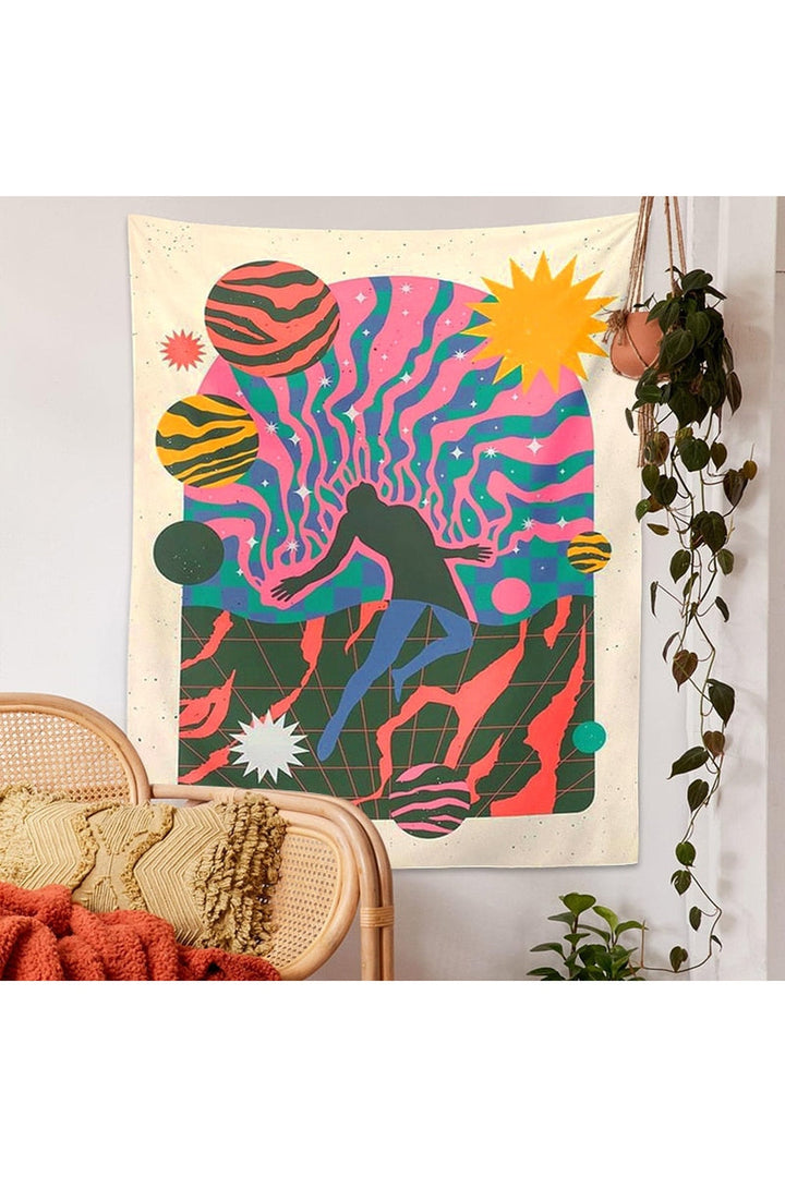Travel Psychedelic Tapestry | Bowlift