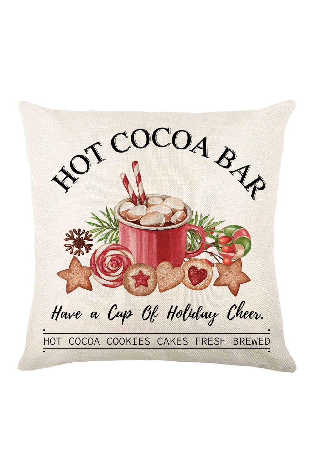 Country Holiday Pillowcase | Bowlift