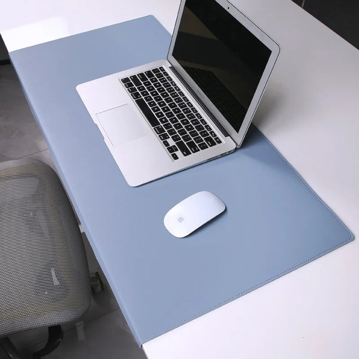 BowLift | Ergonomic PU Leather Desk Mat – Wrist & Elbow Support with Non-Slip Surface for Office & Gaming