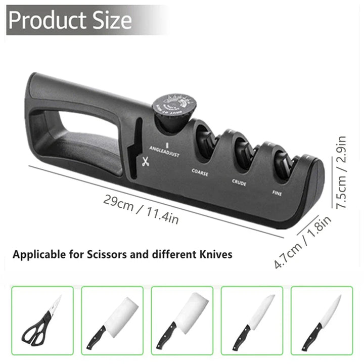BowLift | 4-in-1 Professional Knife Sharpener (1+1 Free) - EdgeSharp