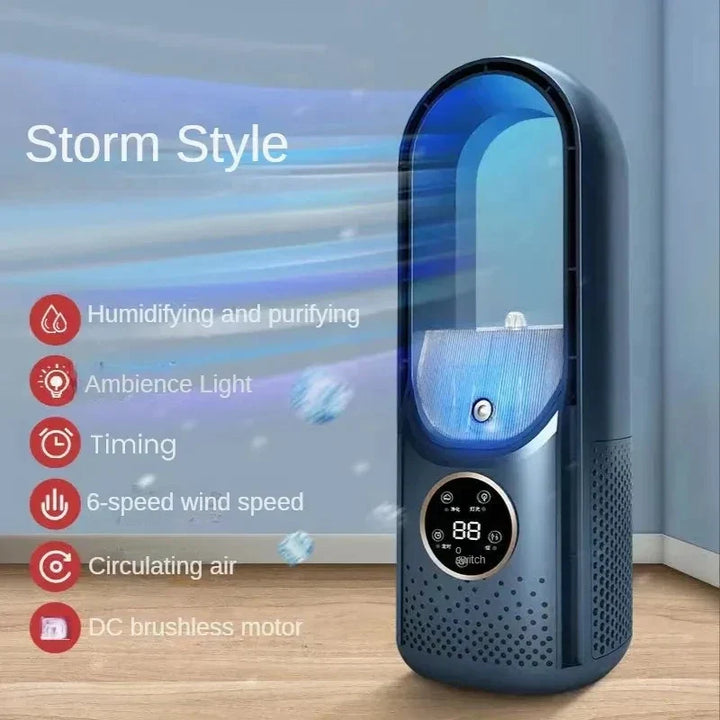 BowLift | Bladeless Fan Portable Mini Air Conditioner