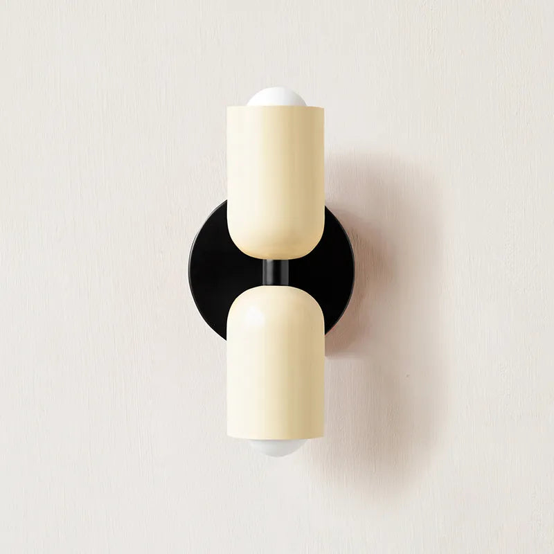 BowLift | Double Head Wall Lamp Black Base