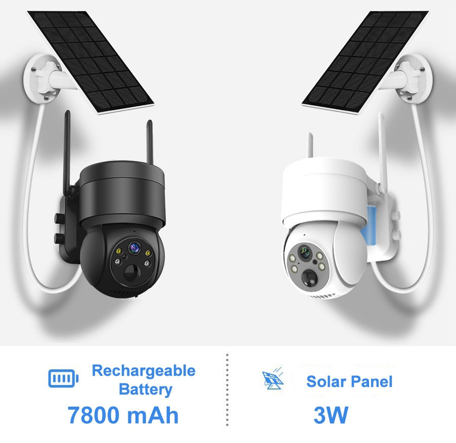 BowLift | Outdoor WiFi Solar-Powered Security IP Camera