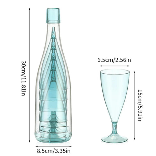 BowLift | Portable Travel Wine Glass Bottle Set