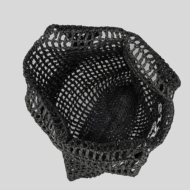 BowLift | Net straw crochet beach bag
