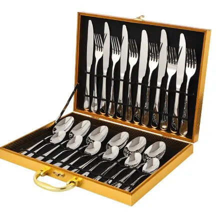BowLift | Oraliu Golden Cutlery Set