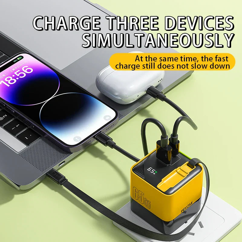 BowLift | Ultimate Super Rapid USB-C Charging Station Cube