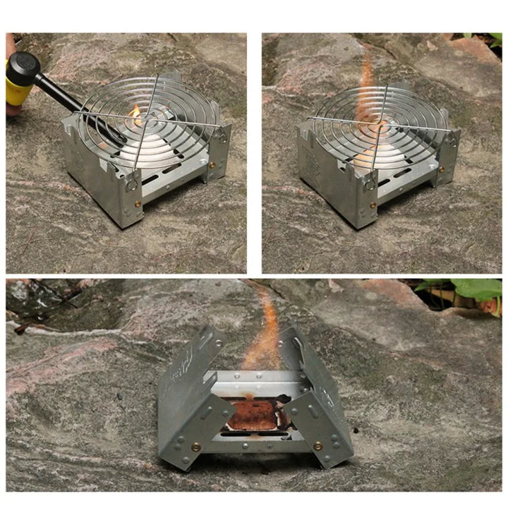 BowLift | Ultra-Lightweight Folding Ironwood Pocket Size Burner