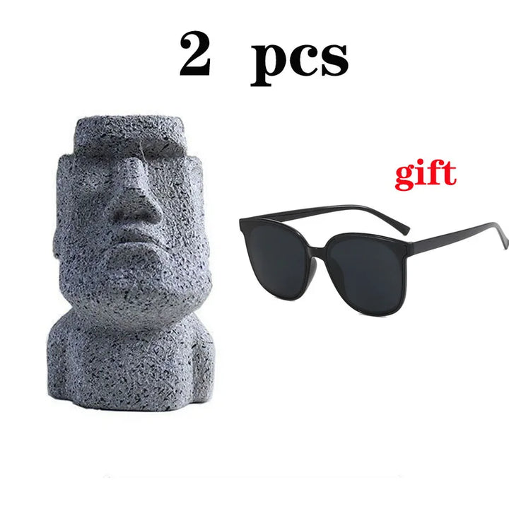 BowLift | Stone Face Eyeglass Holder Stand