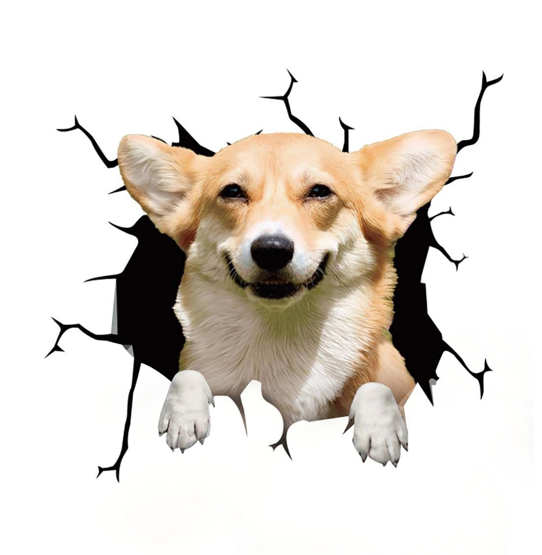 BowLift | Car Scratch Hider 3D Puppy Sticker