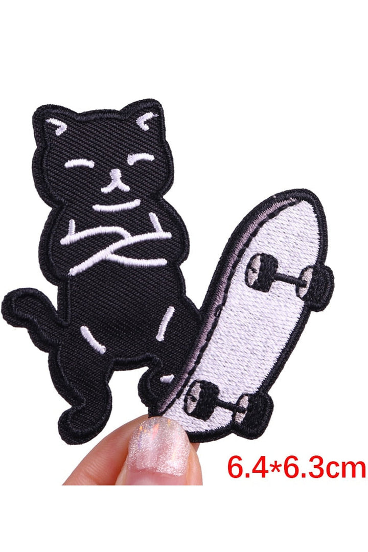 Ghost Style Embroidered Patch | Bowlift