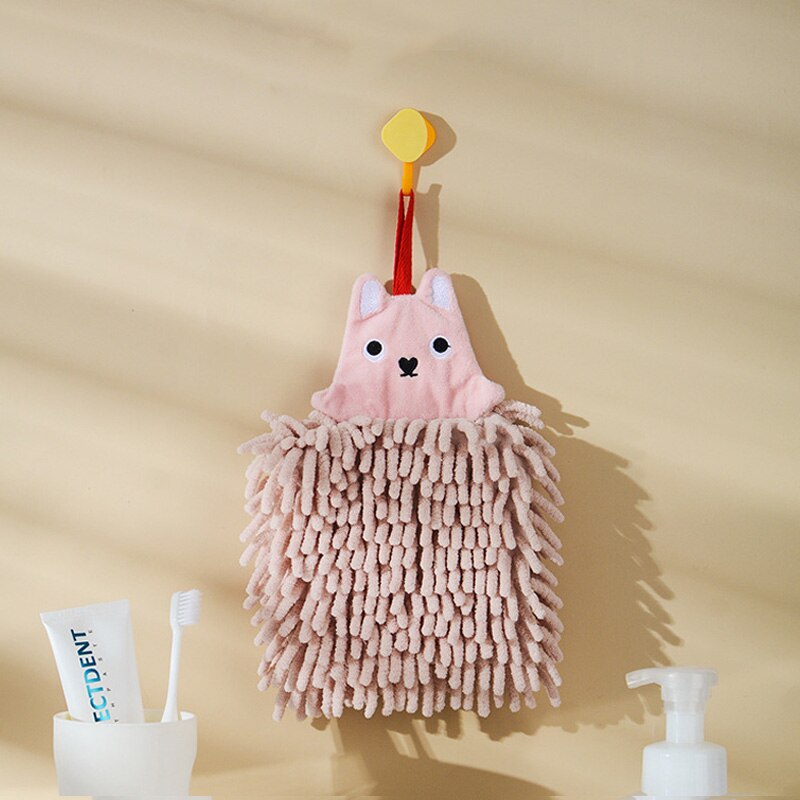 BowLift | Quick Water Absorber Bear Plush Hand Towel