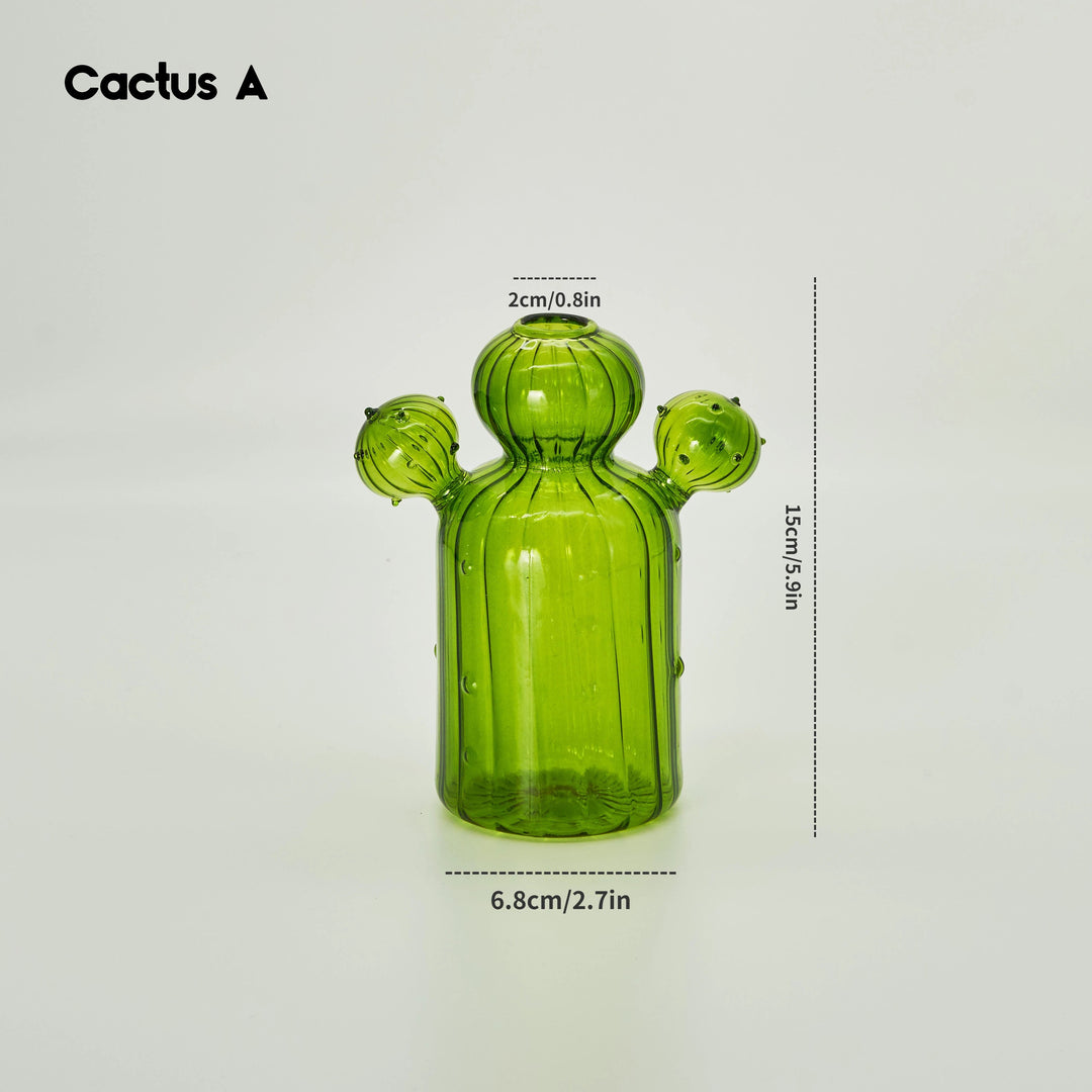 Cactus Glass Vase | Bowlift