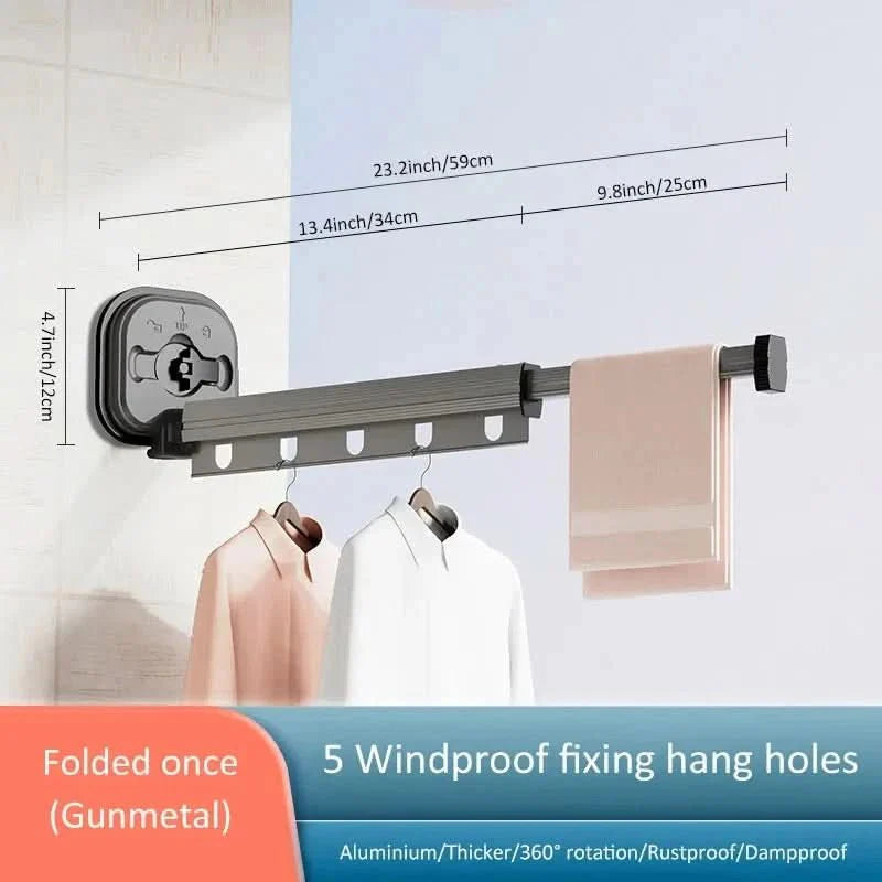 BowLift | mounted tumble dryer - Foldable & space-saving