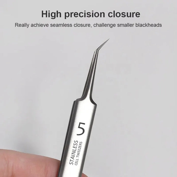BowLift | Stainless Steel Blackhead Remover Tool - 3Pcs Set