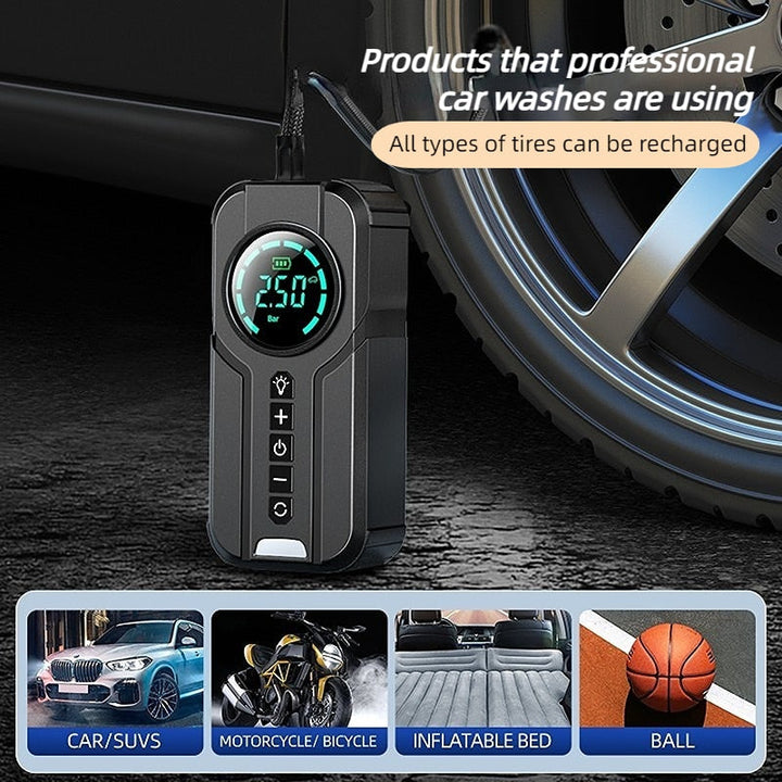 BowLift | CarBoost Smart Digital Tire Inflator