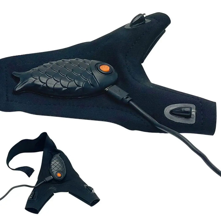 BowLift | Rechargeable Fingerless Repair Fishing LED Gloves