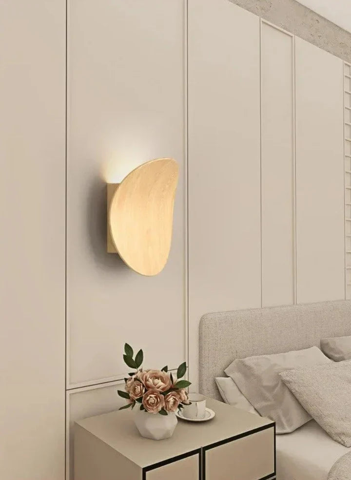 BowLift | Wooden Wall Lamp - Harmonious Accent