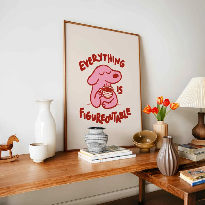 Everything Is Figureoutable Wall Art | Bowlift