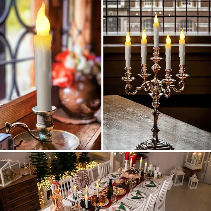 BowLift | LED Candles with Magic Wand