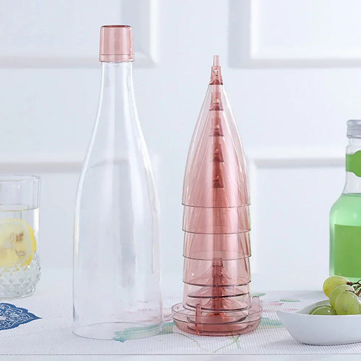 BowLift | Portable Travel Wine Glass Bottle Set