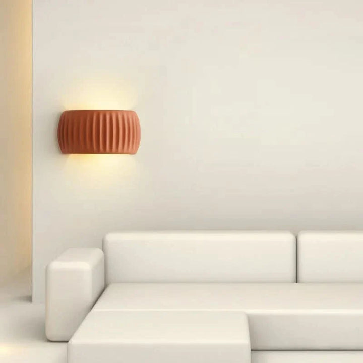 BowLift | LumeResin Artistic Resin LED Wall Light