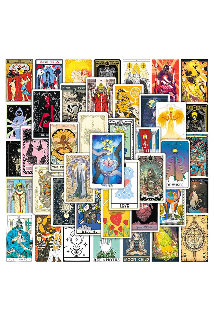 Tarot card sticker pack | Bowlift