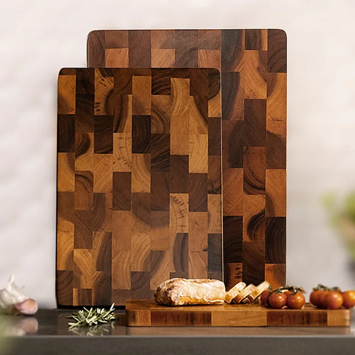 Half-cut wooden cutting board Bowlift