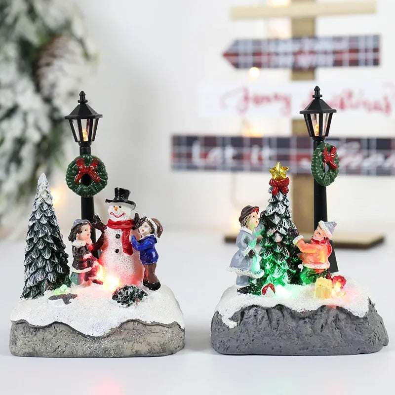 BowLift | FestiveLandscape | Luxury LED Christmas Village Decorations