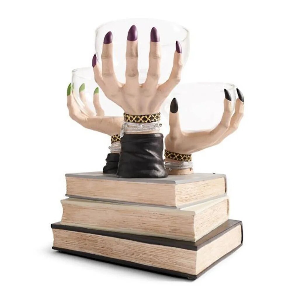 BowLift | Witch Hand Vintage Resin Party Snack Holder
