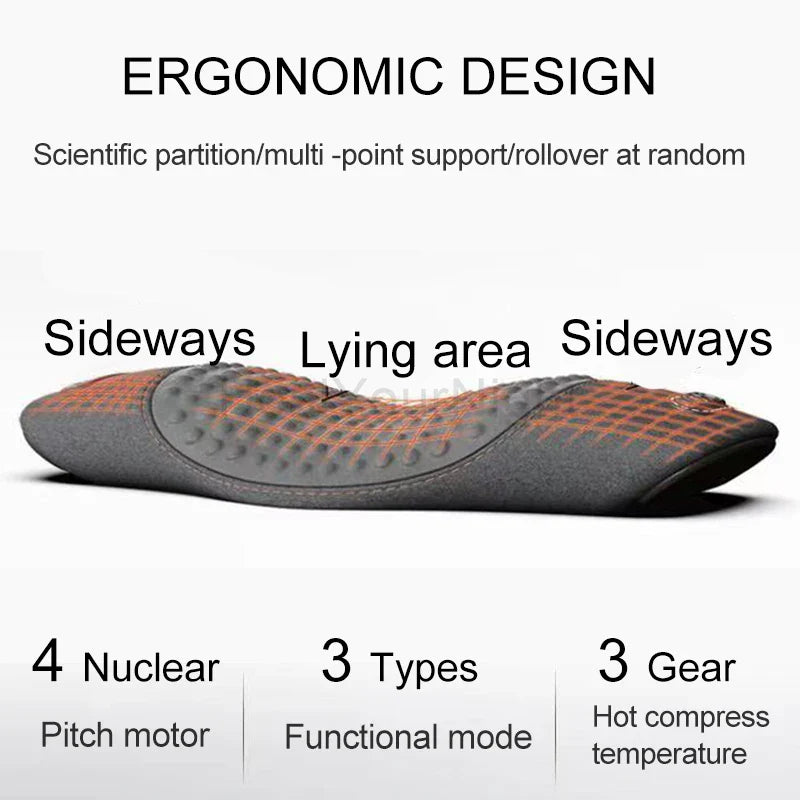 BowLift | Hot Compression Vibrating Massage Pillow