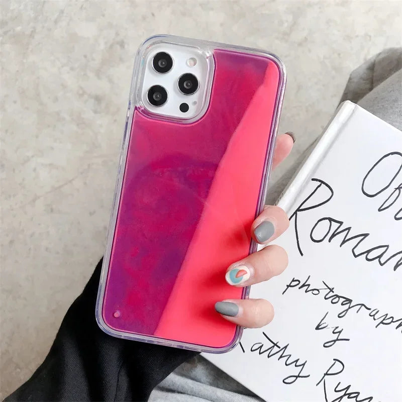 BowLift | Luminous Quicksand iPhone Case