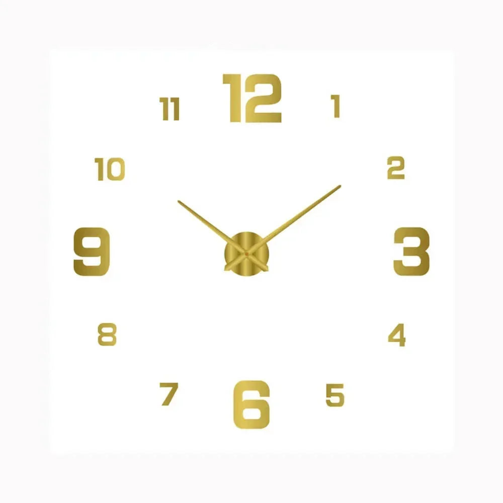 BowLift | SilentTime – Digital Wall Clock in Classic Style