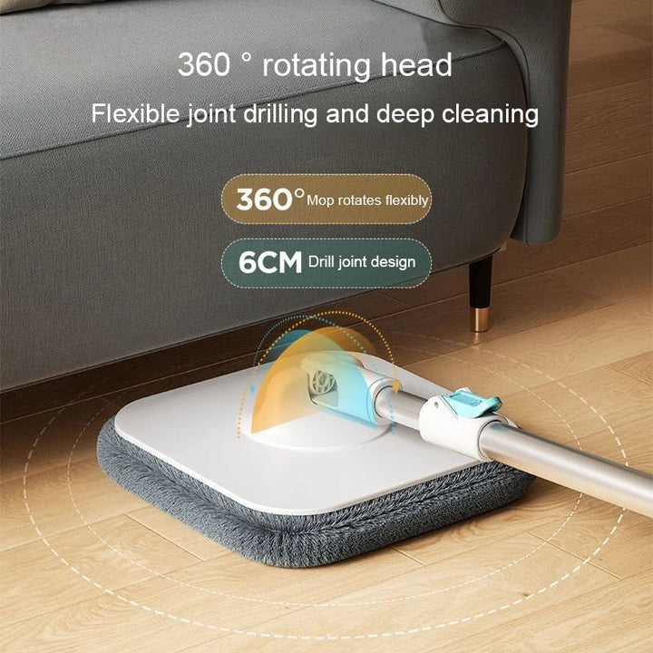 BowLift | Cleanvora FlexSpin | Spinner Mop System | Hands-Free & Hygienic | 2.5L Bucket