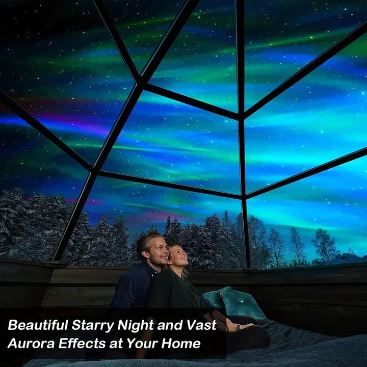 BowLift | Polariva Northern Light Projector with Music Synchronization and Remote Control for RGB Ambient Lighting