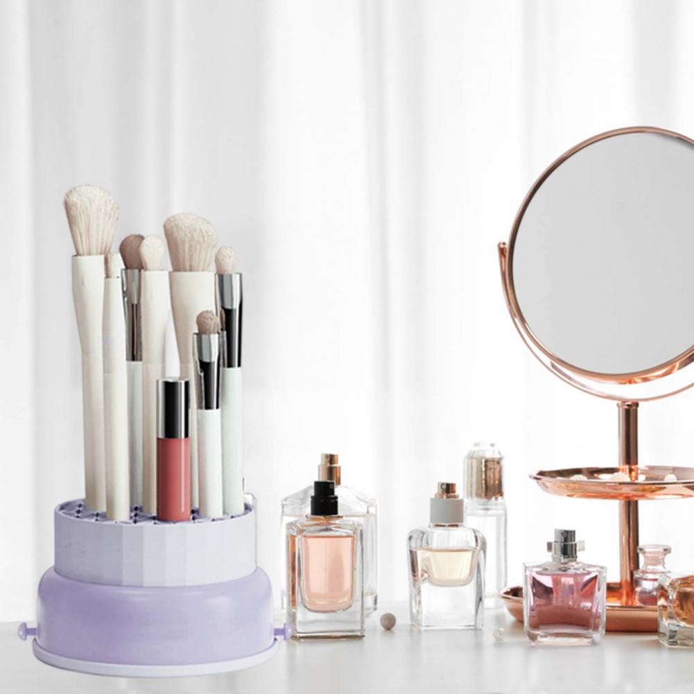 BowLift | Easy Makeup Cleaning Brush Organizer Storage Box