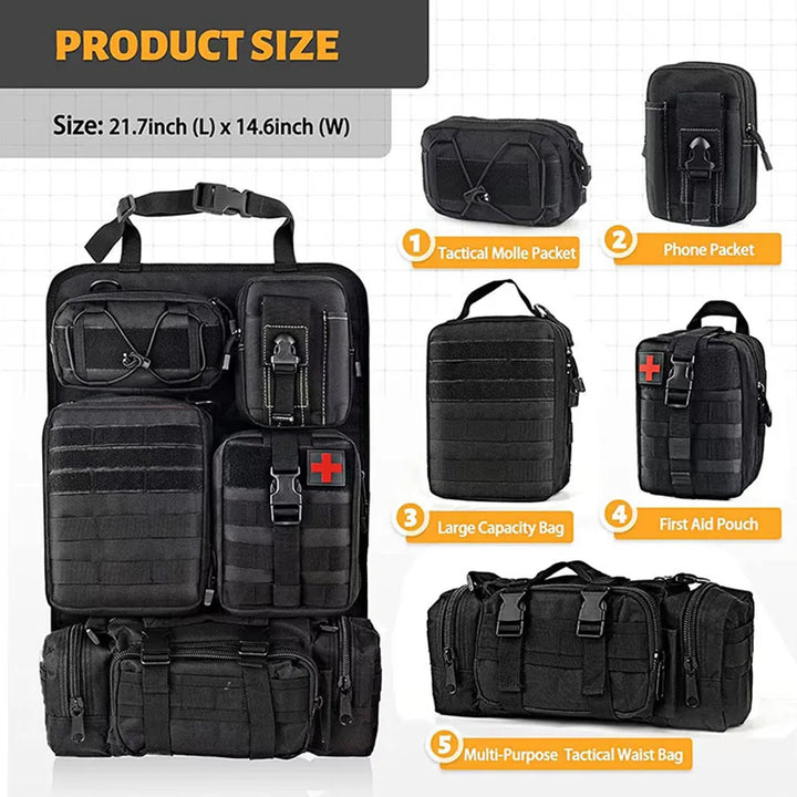 BowLift | Multifunctional Hanging Car Organizer - TactiGear