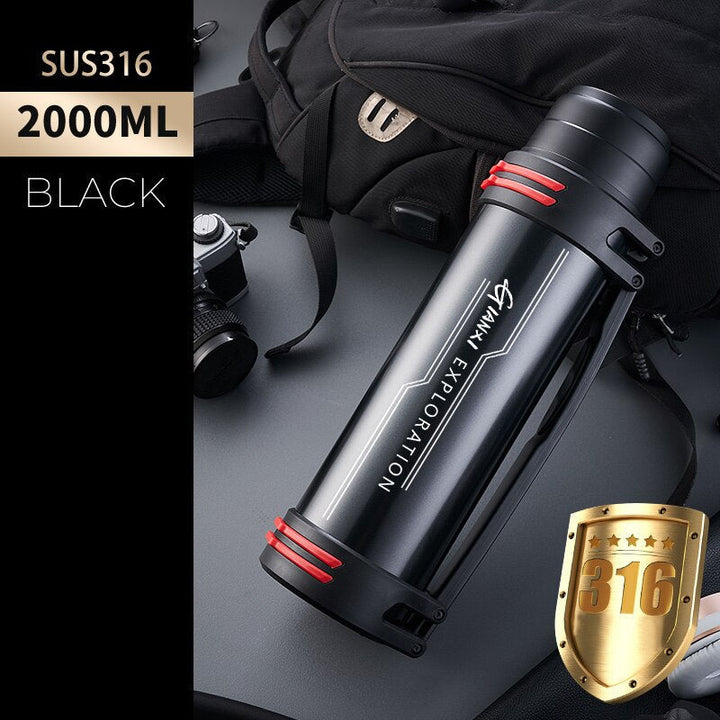 BowLift | Giant Drink Stainless Steel Thermos Bottle