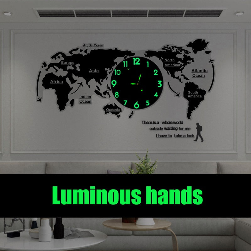 Acrylic 3D DIY Wall Clock