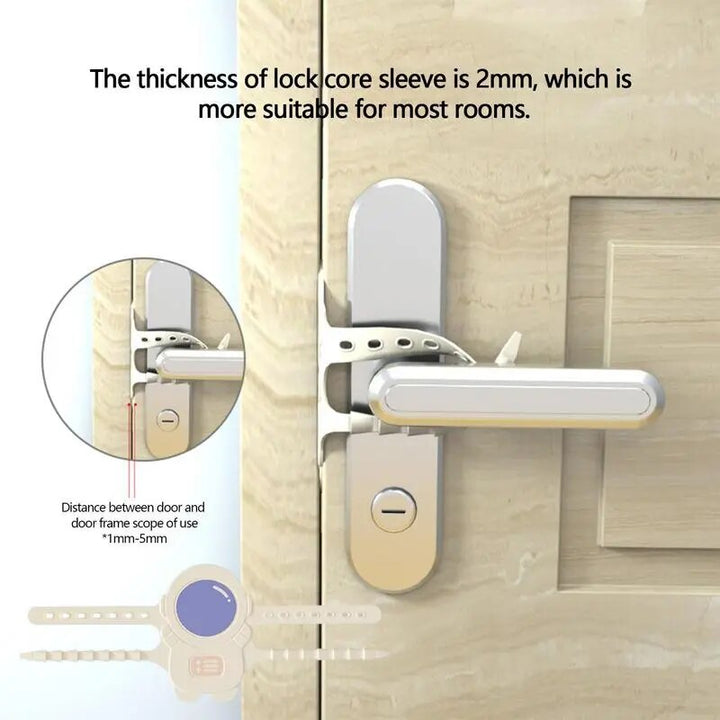 BowLift | Silent Shield Noise Reduction Door Lock Cover