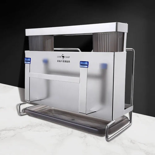 BowLift | Stainless Steel Wall Mounted Knife Organizer Rack
